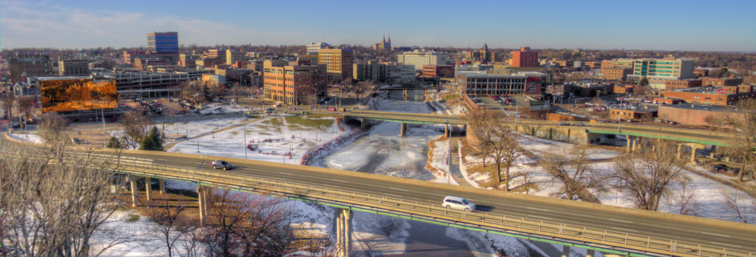 Driving in and around Sioux Falls